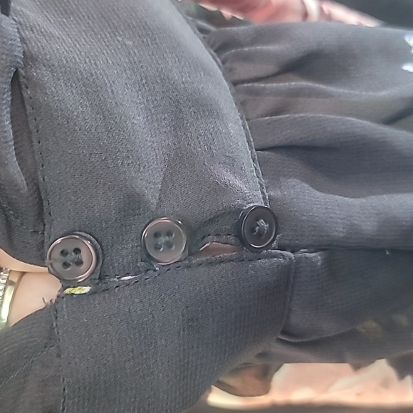 Live 4 Truth grey pink floral duster cover up layer piece size XL mauve - Picture 12 of 15